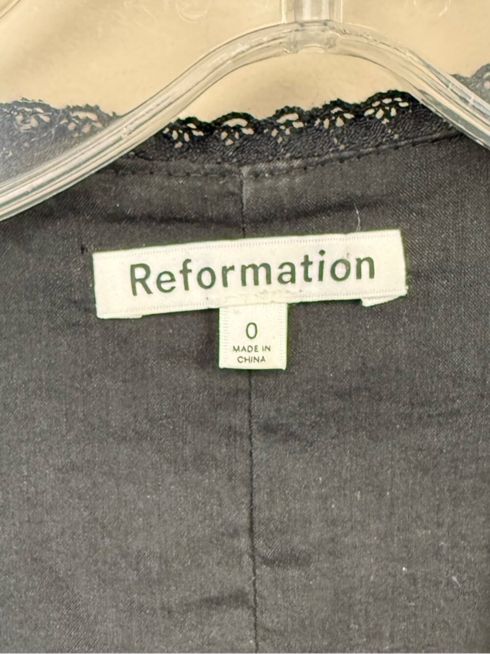 Reformation black Meadowlark Top xs 0 - Picture 6 of 16